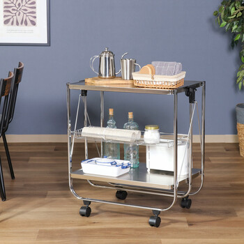 スタイリッシュフォールディングワゴン 送料無料-3