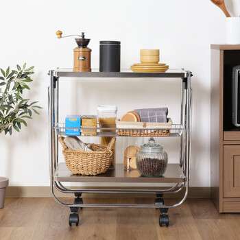 スタイリッシュフォールディングワゴン 送料無料-5