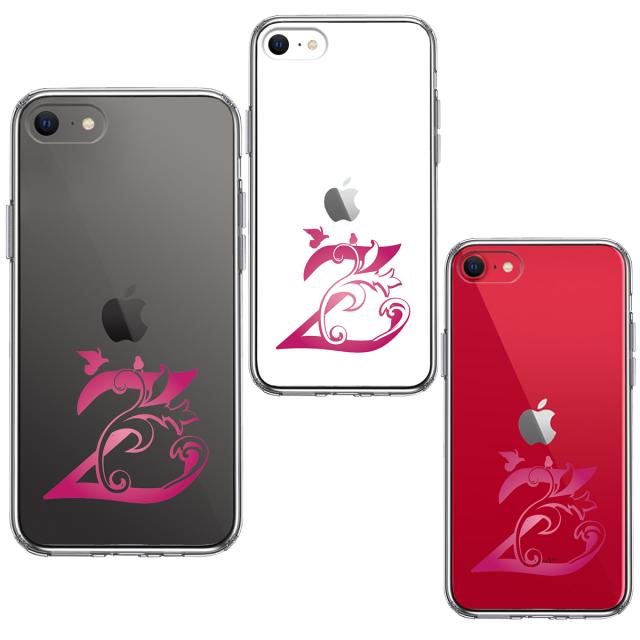 iPhoneSE ケース 第3世代 第2世代 クリア アルファベット 【Z】 スマホケース 側面ソフト 背面ハード ハイブリッド  送料無料-3
