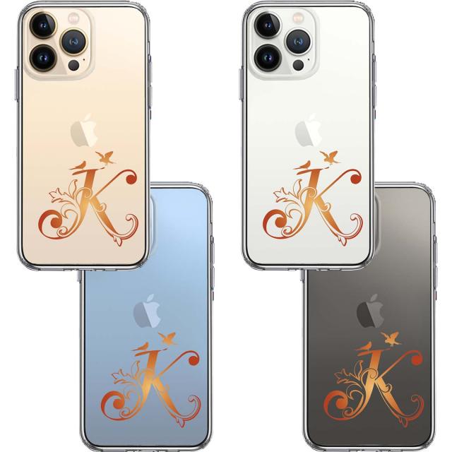 iPhone13Pro ケース クリア アルファベット 【K】 スマホケース 側面ソフト 背面ハード ハイブリッド 送料無料-3