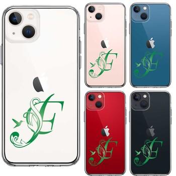 iPhone13mini ケース クリア アルファベット 【F】 スマホケース 側面ソフト 背面ハード ハイブリッド 送料無料-3