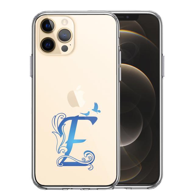 iPhone12Pro ケース クリア アルファベット 【E】 スマホケース 側面ソフト 背面ハード ハイブリッド  送料無料-2
