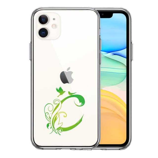 iPhone11 ケース クリア アルファベット 【C】 スマホケース 側面ソフト 背面ハード ハイブリッド 送料無料-2