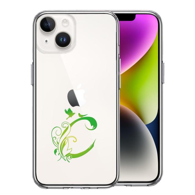 iPhone14 ケース クリア アルファベット 【C】 スマホケース 側面ソフト 背面ハード ハイブリッド 送料無料-2