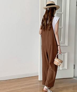 オールインワン サロペットパンツ 送料無料 即日発送-8