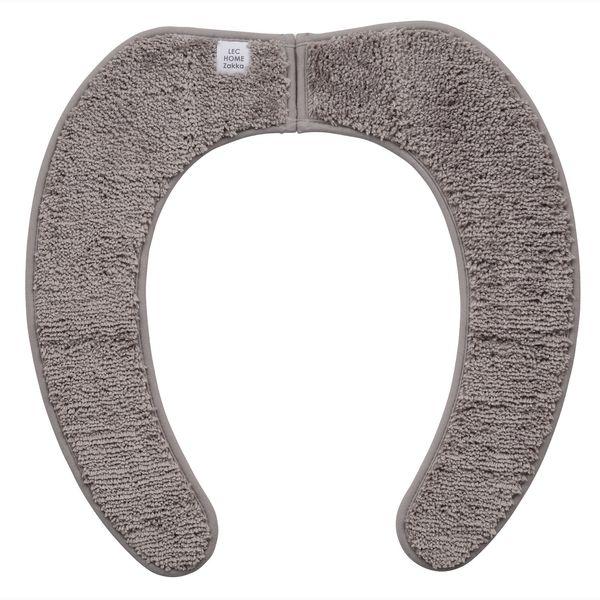 吸着べんざシートもこもこタフトスリムブラウン 2個セット 送料無料 即日発送-1