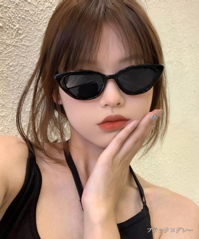 キャットアイ カラーフレームサングラス 送料無料 即日発送-9