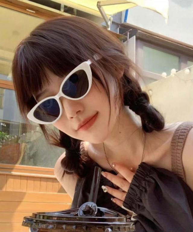 キャットアイ カラーフレームサングラス 送料無料 即日発送-5