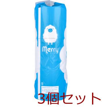 トイレットペーパー 新橋製紙 トイレットペーパー 芯無メリー シングル 200m×6ロール入 3セット 送料無料-2