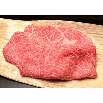 滋賀 松喜屋 近江牛すきやき ロース モモ バラ300g 送料無料-1