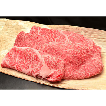 滋賀 松喜屋 近江牛すきやき ロース モモ バラ500g 送料無料-1