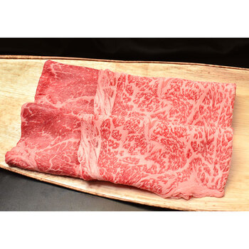 滋賀 松喜屋 近江牛すきやき しゃぶしゃぶ用 ロース モモ400g 送料無料-1