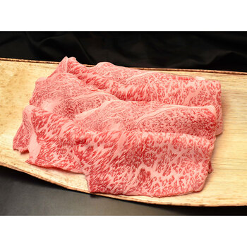 滋賀 松喜屋 近江牛すきやき しゃぶしゃぶ用 ロース600g 送料無料-1