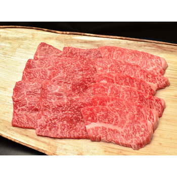 滋賀 松喜屋 近江牛あみ焼肉 モモ バラ300g 送料無料-1