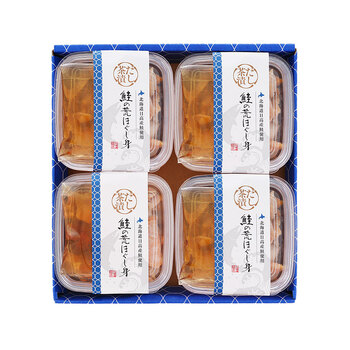 三協水産 北海道日高沖 秋鮭のだし茶漬け 4個 送料無料-1