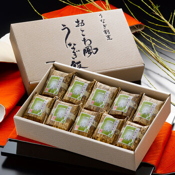 うなぎ割烹 一愼 おこわ風うなぎ飯10個 送料無料-2