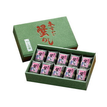 いしの屋 本ずわい蟹めし 10個 送料無料-1