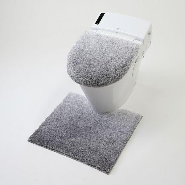 グラデトイレ足元マットグレー 2個セット 送料無料 即日発送-2