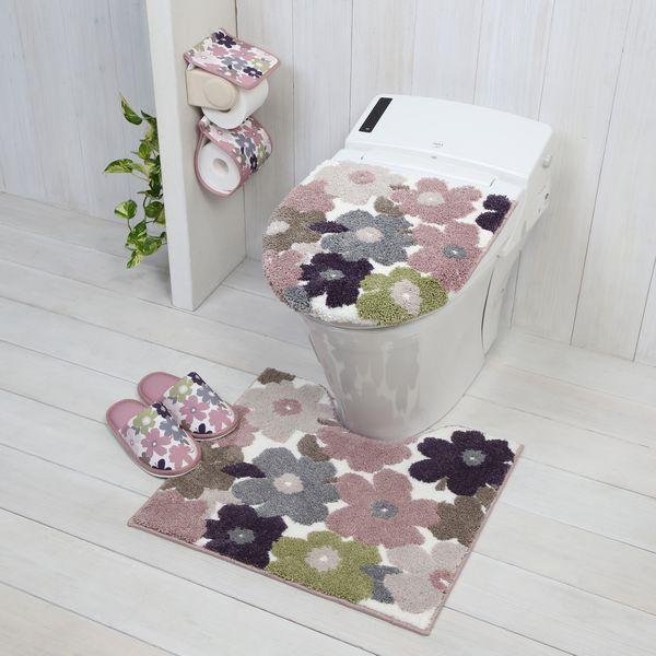 フルールトイレ足元マットP 送料無料 即日発送-2