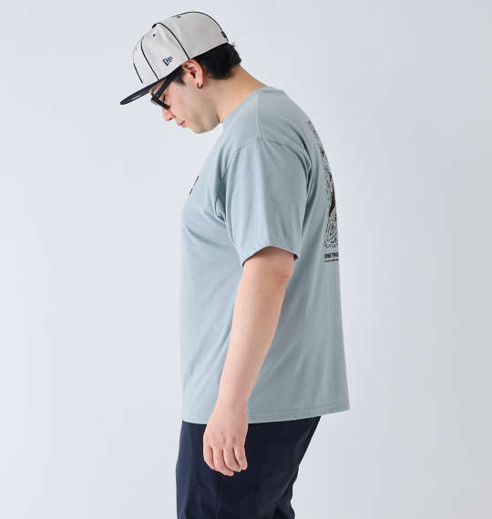 大きいサイズ RUSTY バンダナグラフィック半袖Tシャツ 3L 4L 5L 6L 8L MC842771-65296 ラッピング可 送料無料 即日発送-3