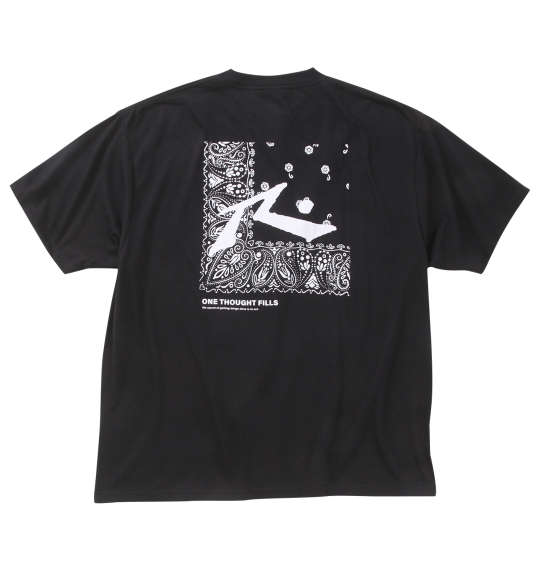 大きいサイズ RUSTY バンダナグラフィック半袖Tシャツ 3L 4L 5L 6L 8L MC842772-65297 ラッピング可 送料無料 即日発送-4