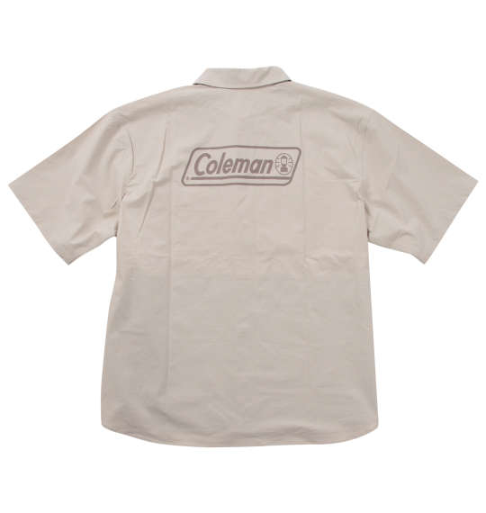 大きいサイズ Coleman ストレッチナイロンリップストップバイカラー半袖シャツ 3L 4L 5L 6L 7L 8L MC742701-65300 ラッピング可 送料無料 即日発送-5