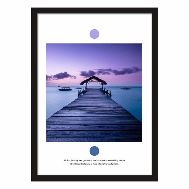 アートポスター A4 LIFEHACK SEA97 アートプリント 高級印画紙 送料無料-1