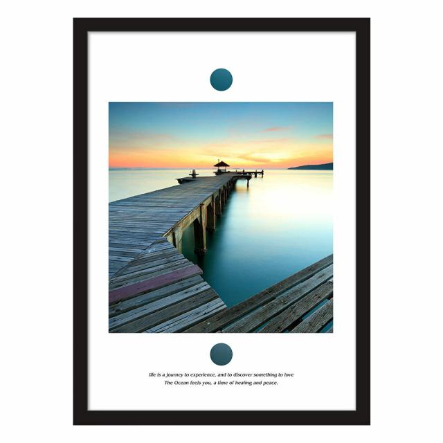 アートポスター A4 LIFEHACK SEA100 アートプリント 高級印画紙 送料無料-1