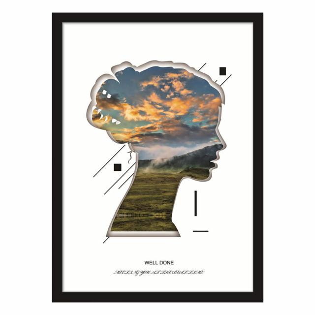 アートポスター A4 LIFEHACK wom103 アートプリント 高級印画紙 送料無料-1