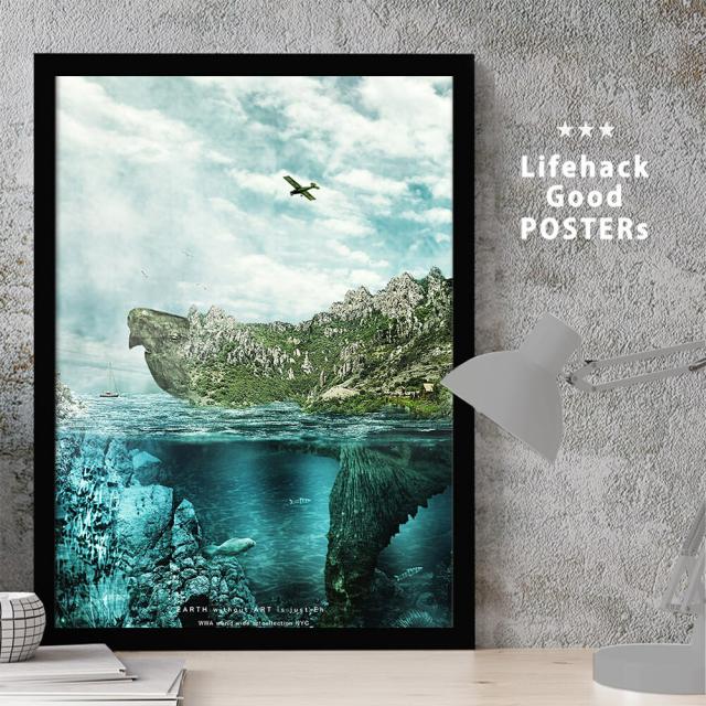 アートポスター A4 独特な世界観 NYCI 001 個性派 デザインセレクト 送料無料-1