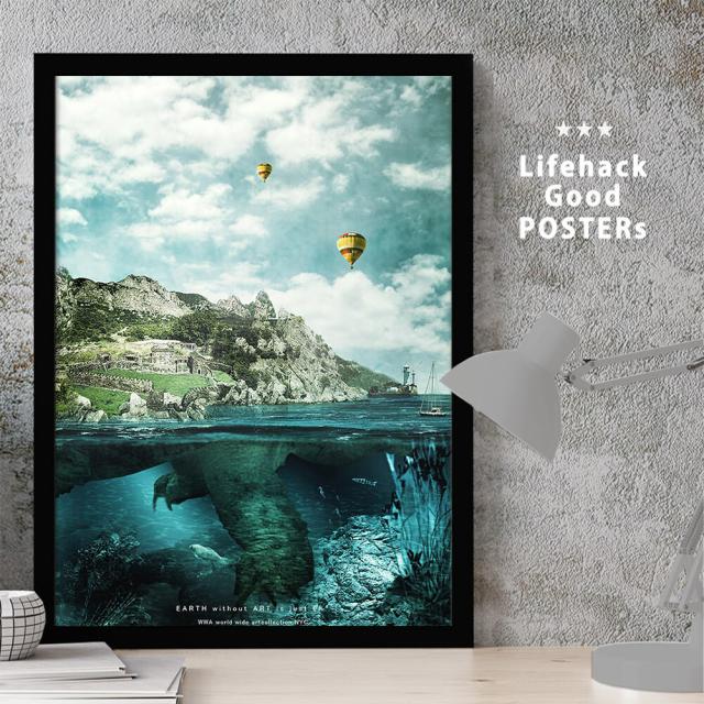 アートポスター A3 独特な世界観 NYCI 002 個性派 デザインセレクト 送料無料-1