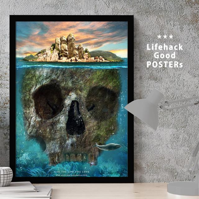 アートポスター A3 独特な世界観 NYCI 005 個性派 デザインセレクト 送料無料-1