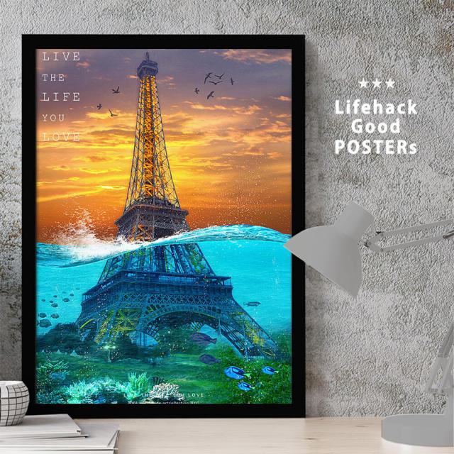 アートポスター A3 独特な世界観 NYCI 009 個性派 デザインセレクト 送料無料-1