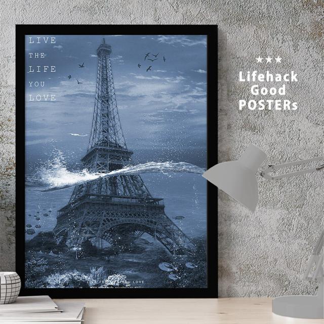 アートポスター A4 独特な世界観 NYCI 009a 個性派 デザインセレクト 送料無料-1