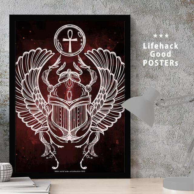 アートポスター A4 独特な世界観 NYCS 001a 個性派 デザインセレクト 送料無料-1