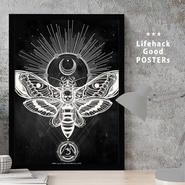 アートポスター A4 独特な世界観 NYCS 004 個性派 デザインセレクト 送料無料-1