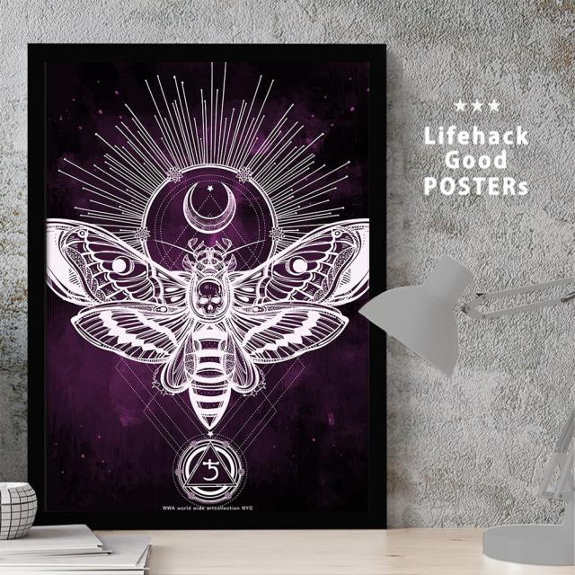 アートポスター A4 独特な世界観 NYCS 004a 個性派 デザインセレクト 送料無料-1