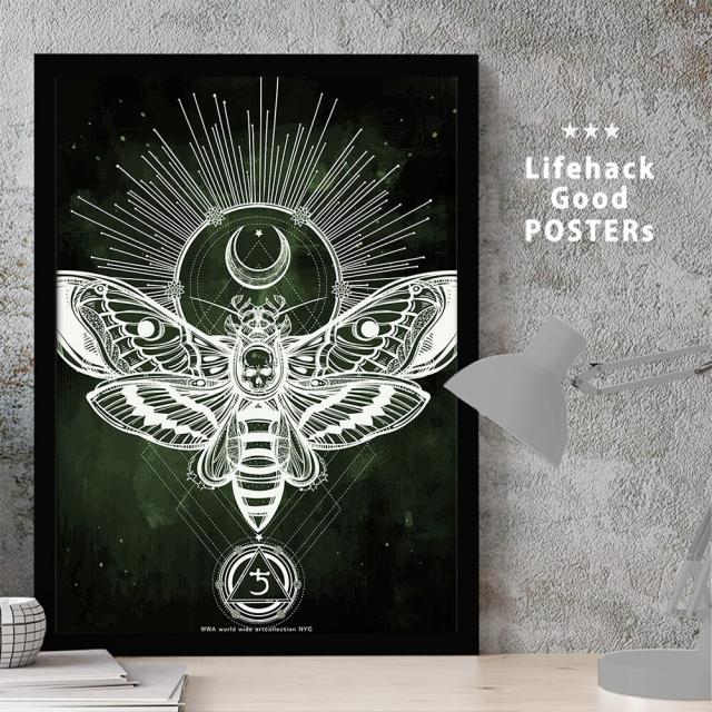 アートポスター A3 独特な世界観 NYCS 004c 個性派 デザインセレクト 送料無料-1