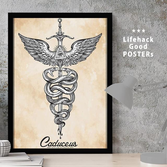 アートポスター A3 独特な世界観 NYCS 005 個性派 デザインセレクト 送料無料-1