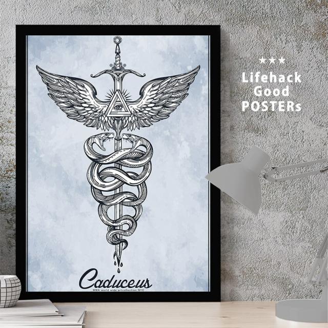 アートポスター A3 独特な世界観 NYCS 005a 個性派 デザインセレクト 送料無料-1