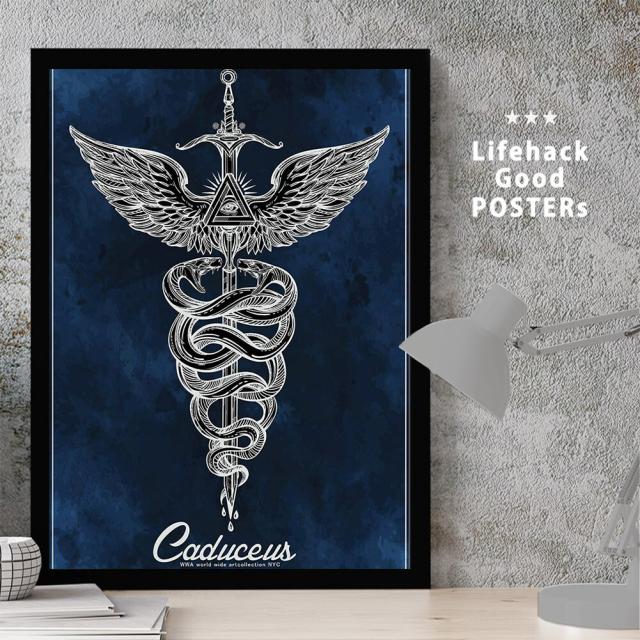 アートポスター A4 独特な世界観 NYCS 005d 個性派 デザインセレクト 送料無料-1