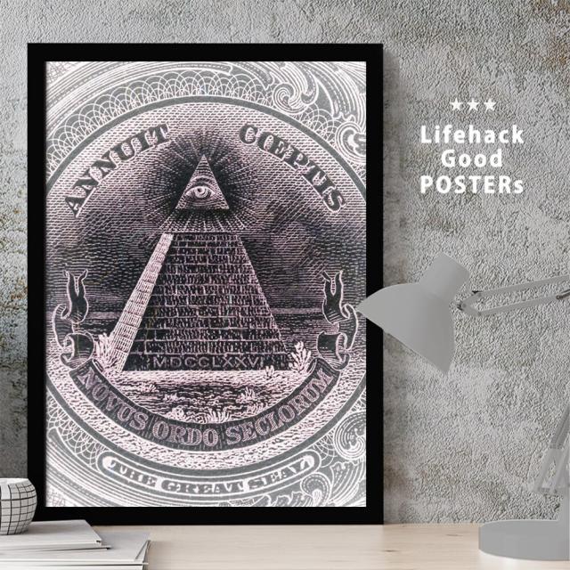 アートポスター A3 独特な世界観 NYCS 011e 個性派 デザインセレクト 送料無料-1