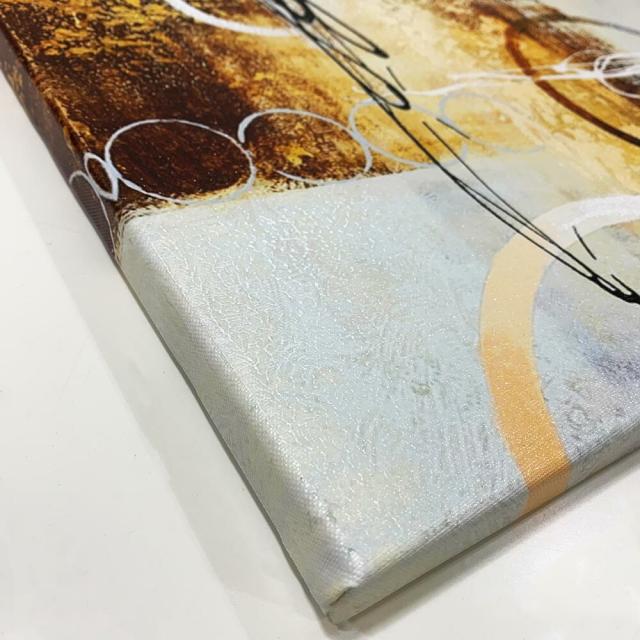 アートパネル BWA121 CIRCLE4 円の抽象50x50cm 抽象画 絵画 和風 和モダン 50角 送料無料-11