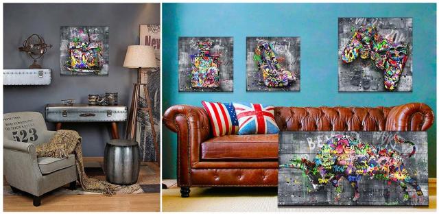 アートパネル ARTJOY Graphical King Bull ポップアート ブランド キングブル キングヌー COW カウ 牛 絵画 送料無料-11