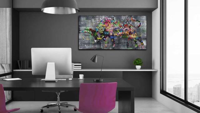 アートパネル ARTJOY Graphical King Bull ポップアート ブランド キングブル キングヌー COW カウ 牛 絵画 送料無料-4