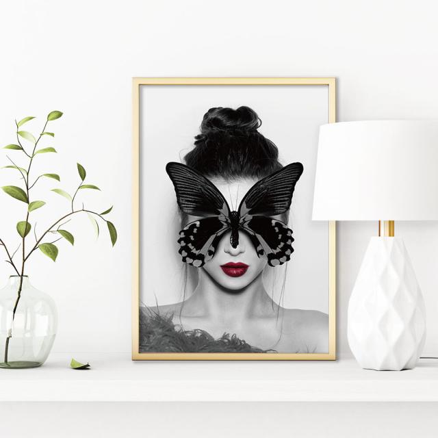 アートポスター A4 サロン アパレル系の壁装飾カウンター装飾に Fashion Iconmiim 送料無料-1