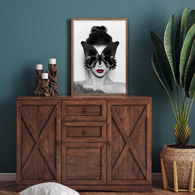 アートポスター A4 サロン アパレル系の壁装飾カウンター装飾に Fashion Iconmiim 送料無料-2