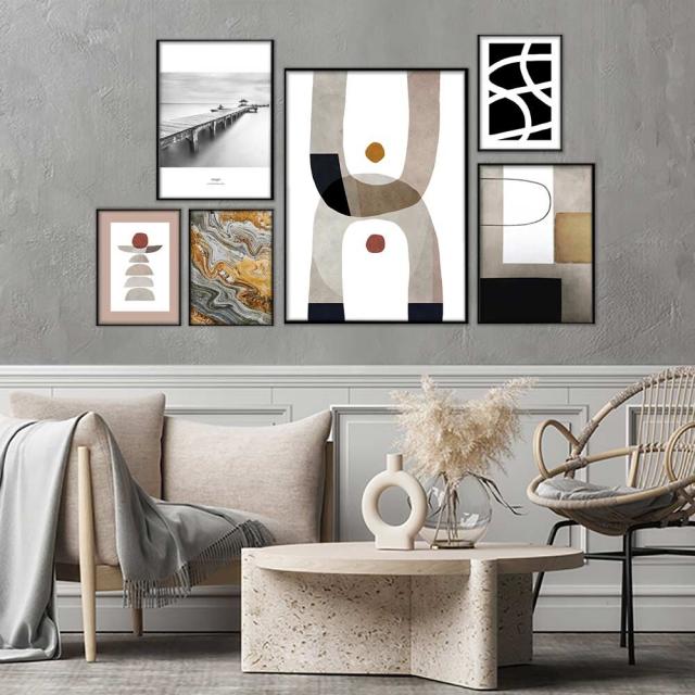 アートポスター A3 チルデザインであか抜け感 チルトーン 和モダン 和風 ミニマル モダン 絵 AB10914672-C0397 送料無料-5