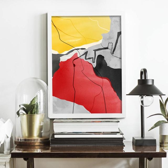 アートポスター A3 ちょっぴり上級者向けデザイン アートポスター 北欧 アブストラクト 絵 イラスト 送料無料-4