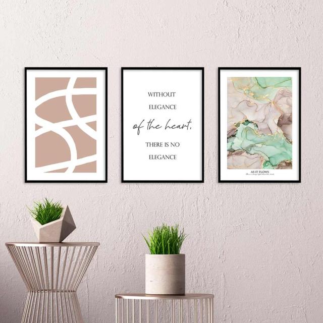 アートポスター A3 余白バランスが良い感じ チルカラーA3 A3 北欧 モダン 絵 ナチュラル ベージュ 送料無料-12